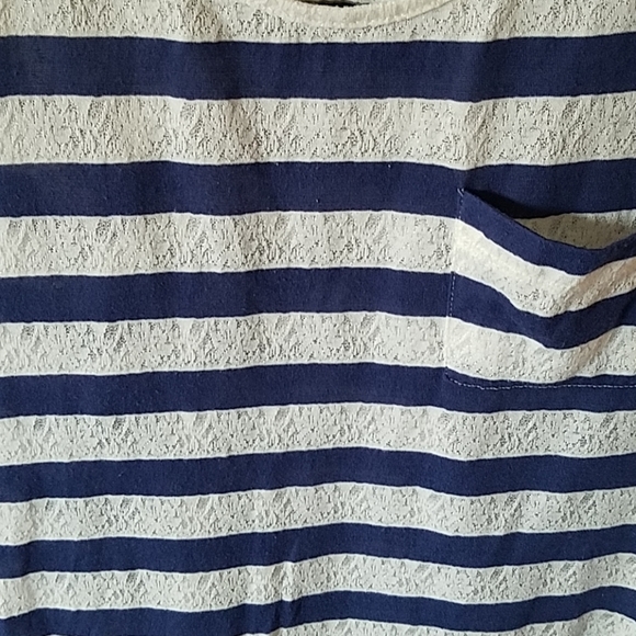Caslon Scoop Neck Striped Tank Top - Picture 2 of 5